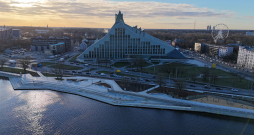 Mūkusalas ielas promenāde pēc pārbūves.