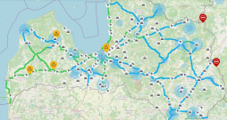 Slidenie un sniegotie ceļa posmi 29.12.2025.