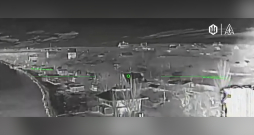 Ekrānuzņēmums no uzbrukuma video.