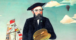 Anrī Ruso pašportrets (1890). Anrī Ruso pašportrets (1890).