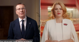 Latvijas Valsts prezidenta Edgara Rinkēviča un Ministru prezidentes Evikas Siliņas uzrunas.