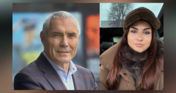 Juris Žagars un Lelde Dreimane.