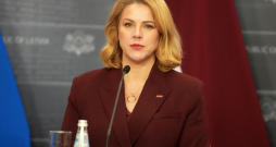 Latvijas Ministru prezidente Evika Siliņa. 