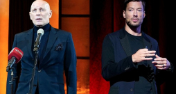 Alvis Hermanis (attēlā kreisajā pusē) sociālajā vietnē "X" rakstījis, ka iemesls viņa aiziešanai no kustības "Bez partijām" bijusi apskaidrība, ka Armands Broks (labajā pusē) un viņa cilvēki "mūsu ideju izmanto citiem mērķiem".