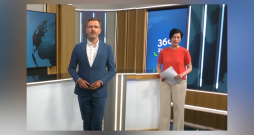 Tālis Eipurs un Arta Skuja.