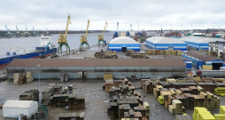 Rīgas brīvostas teritorija.