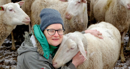 "Lauciņu" saimniece Iluta Straģe.