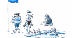 Zīmē Gatis Šļūka: Ziemas pludmale