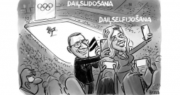 Zīmē Gatis Šļūka. Daiļselfijošana