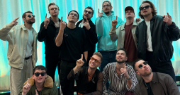 Grupa "Citi Zēni" kopā ar Tambura Pesto (Edgaru Bāliņu), Latgalīšu Repu, Reiku un Mauku Senci.