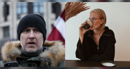 Aldis Gobzems un Krista Gobzema.