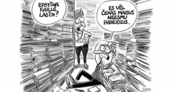 Zīmē Gatis Šļūka. Epšteina failus lasīji?