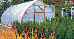 Divkārtīgās plēves siltumnīca.