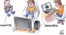 Zīmē Gatis Šļūka: IM skolotājs