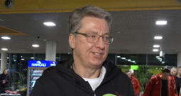 Harijs Vītoliņš, Latvijas hokeja izlases galvenais treneris.