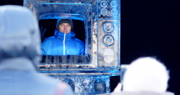 Starptautiskais ledus skulptūru festivāls.