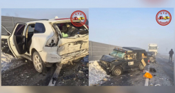 Avārija uz Ķekavas apvedceļa.