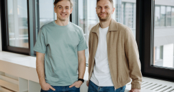 AS "Mintos Marketplace" vadītājs Mārtiņš Šulte un uzņēmuma līdzdibinātājs, izpilddirektors Mārtiņš Valters.