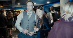 Jānis Āmanis un Ieva Ādamsone. Jānis Āmanis un Ieva Ādamsone.