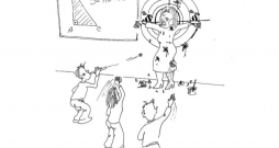 Zīmē Romans Vitkovskis. Agresijas krustugunīs! Zīmē Romans Vitkovskis. Agresijas krustugunīs!