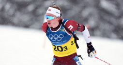 Latvijas biatlonists Rihards Lozbergs. Latvijas biatlonists Rihards Lozbergs.