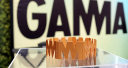 Mūzikas nozares balvas "Gamma" trofeja. Mūzikas nozares balvas "Gamma" trofeja.