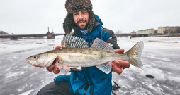 Ziemas izaicinājums — zandarts. Ziemas izaicinājums — zandarts.