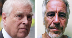 Šajā 2026. gada 1. februārī veidotajā kombinētajā fotogrāfijā redzams Lielbritānijas princis Endrū (pa kreisi), Jorkas hercogs, ierodoties uz rekviēma dievkalpojumu – katoļu bēru ceremoniju – par nelaiķi Kentas hercogieni Ketrīnu Vestminsteras katedrālē Londonā 2025. gada 16. septembrī; un bez datuma publicēta izdales fotogrāfija, kas 2019. gada 11. jūlijā iegūta no Ņujorkas štata dzimumnoziedznieku reģistra un kurā redzams Džefrijs Epstīns (pa labi).

Kā ziņo BBC, otra Džefrija Epstīna apsūdzētāja apgalvojusi, ka mirušais ASV dzimumnoziedznieks viņu nosūtījis uz Lielbritāniju seksuālai tikšanās reizei ar bijušo princi Endrū Mauntbatenu-Vindzoru.