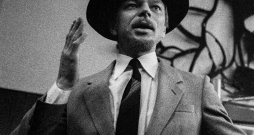 Miervaldis Polis.
Attēls: Egocentra akcijas laikā. 1986. 
Foto: Atis Ieviņš.
