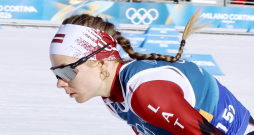 Distanču slēpotāja Patrīcija Eiduka.