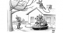 Zīmē Gatis Šļūka. Plūdiem gatavi! Zīmē Gatis Šļūka. Plūdiem gatavi!