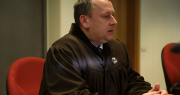 Advokāts Didzis Vilemsons tiesas sēdē 2023. gadā.