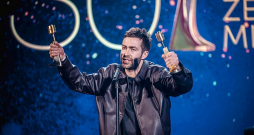 Fiņķis saņēma "Zelta mikrofonu" par labāko dziesmu un radio hitu.