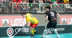 "Elvi Florbola līgas" vīriešu turnīra finālspēle starp "Talsu NSS/Krauzers" un "FS Masters/Ulbroka" komandām "Arēnā Rīga".