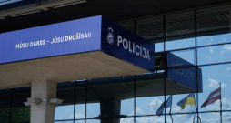 Valsts policijas centrālā ēka.