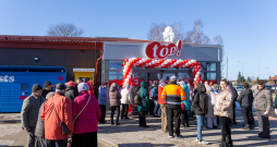 Jaunais veikals Koknesē.