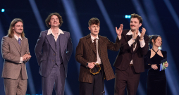 Mūzikas balvas "GAMMA" pasniegšanas ceremonija.