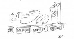 Zīmē Romans Vitkovskis. Cenas aug kā sēnes pēc lietus!