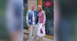 Zigismunds Sirmais un Līna Mūze-Sirmā.