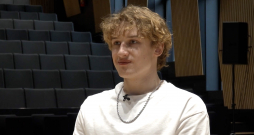 Ogres Valsts ģimnāzijas skolnieks Kevins Lukša.