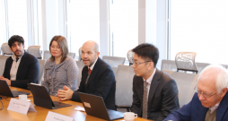 Ekonomiskās sadarbības un attīstības organizācijas (OECD) misijas eksperti Zemkopības ministrijā.