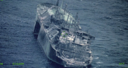 Vidusjūrā dreifējošais Krievijas tankkuģis.