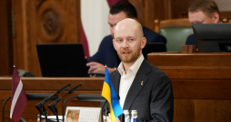 Saeimas deputāts Andris Šuvajevs (P).