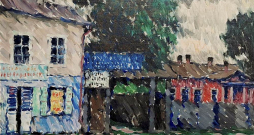 Vilhelms Purvītis. "Rēzekne". Ap 1928, a., e., 70 x 100, TMNM 27413.