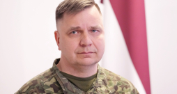Krīzes vadības centra vadītājs pulkvedis Arvis Zīle.