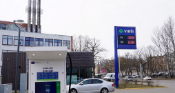 Degvielas uzpildes stacija "Virši" 2026. gada 24. martā.