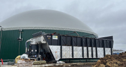 Naukšēnu biogāzes rūpnīca.