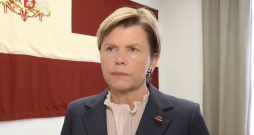 Latvijas ārlietu ministre Baiba Braže. Latvijas ārlietu ministre Baiba Braže.