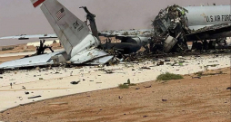 Irānas triecienā Saūda Arābijā cietusi amerikāņu AWACS lidmašīna.