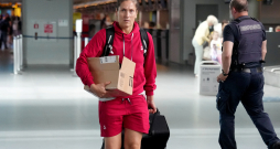 Peldēšanas trenere Jeļena Maļuka.